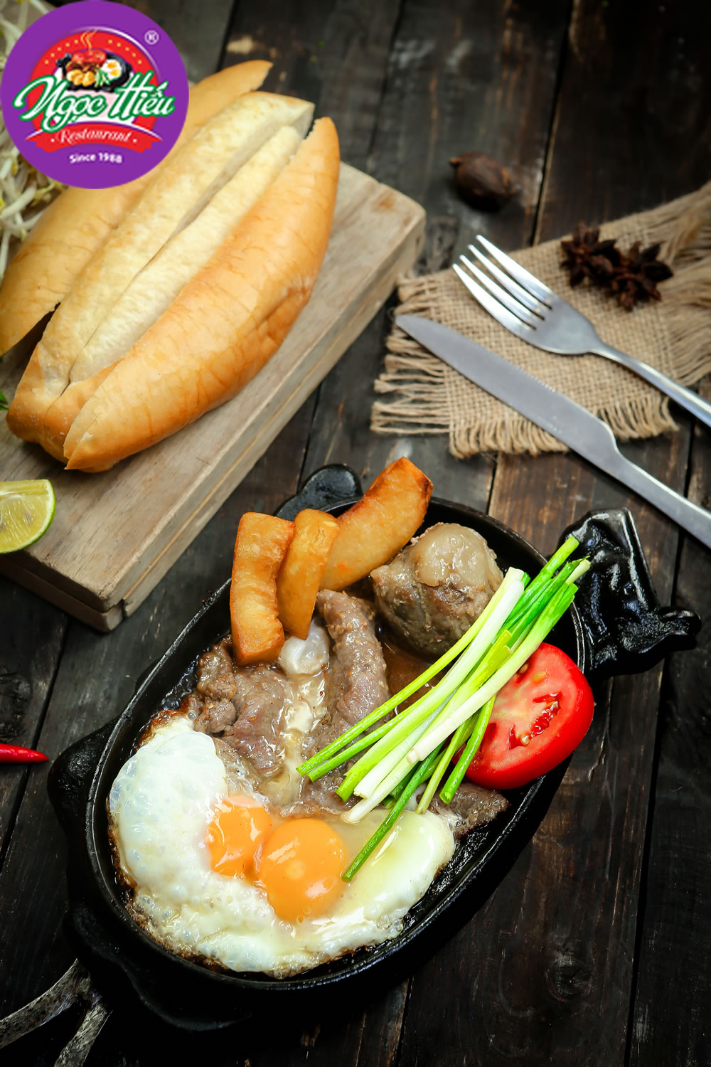 Enjoy the best steak in Hanoi at Ngoc Hieu 4 steak restaurant