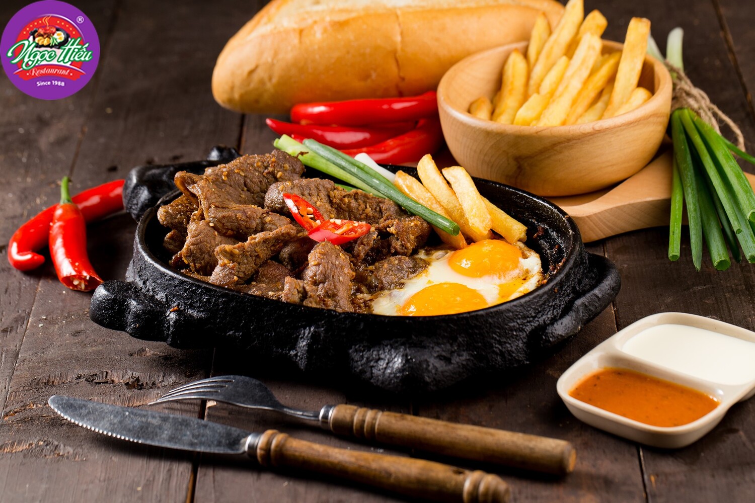 Enjoy the best steak in Hanoi at Ngoc Hieu 7 steak restaurant