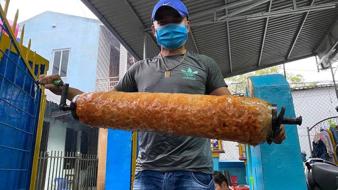 Enjoy grilled bamboo rolls - Unique dish of Hue people 3