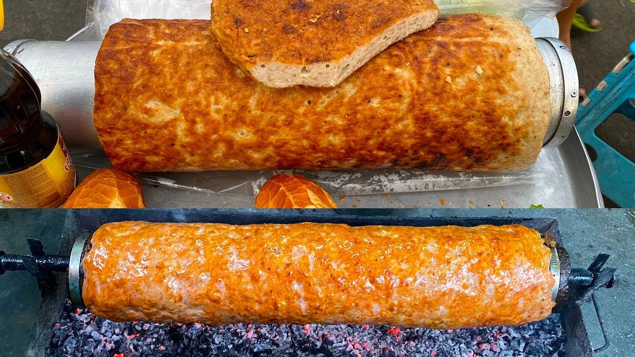 Enjoy grilled bamboo rolls - Unique dish of Hue people 5