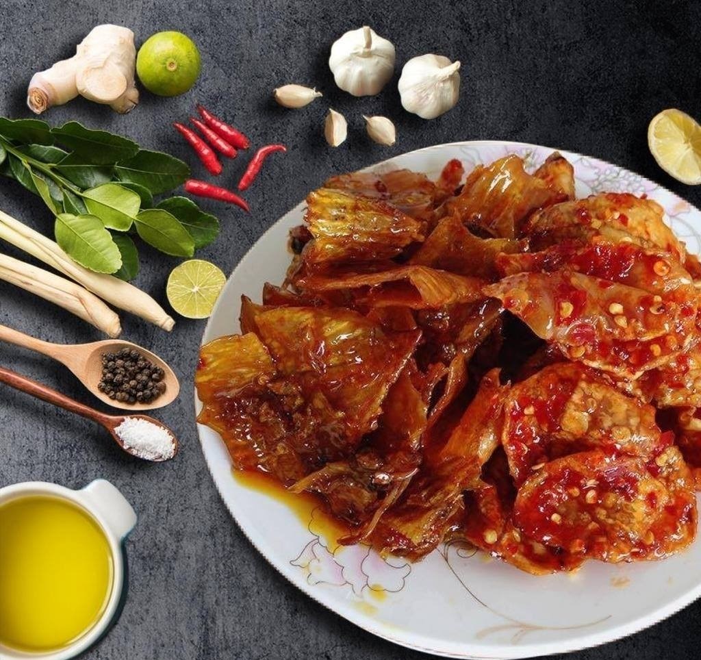 Enjoy the taste of Da Nang braised squid and satay - A specialty loved by thousands of people 6