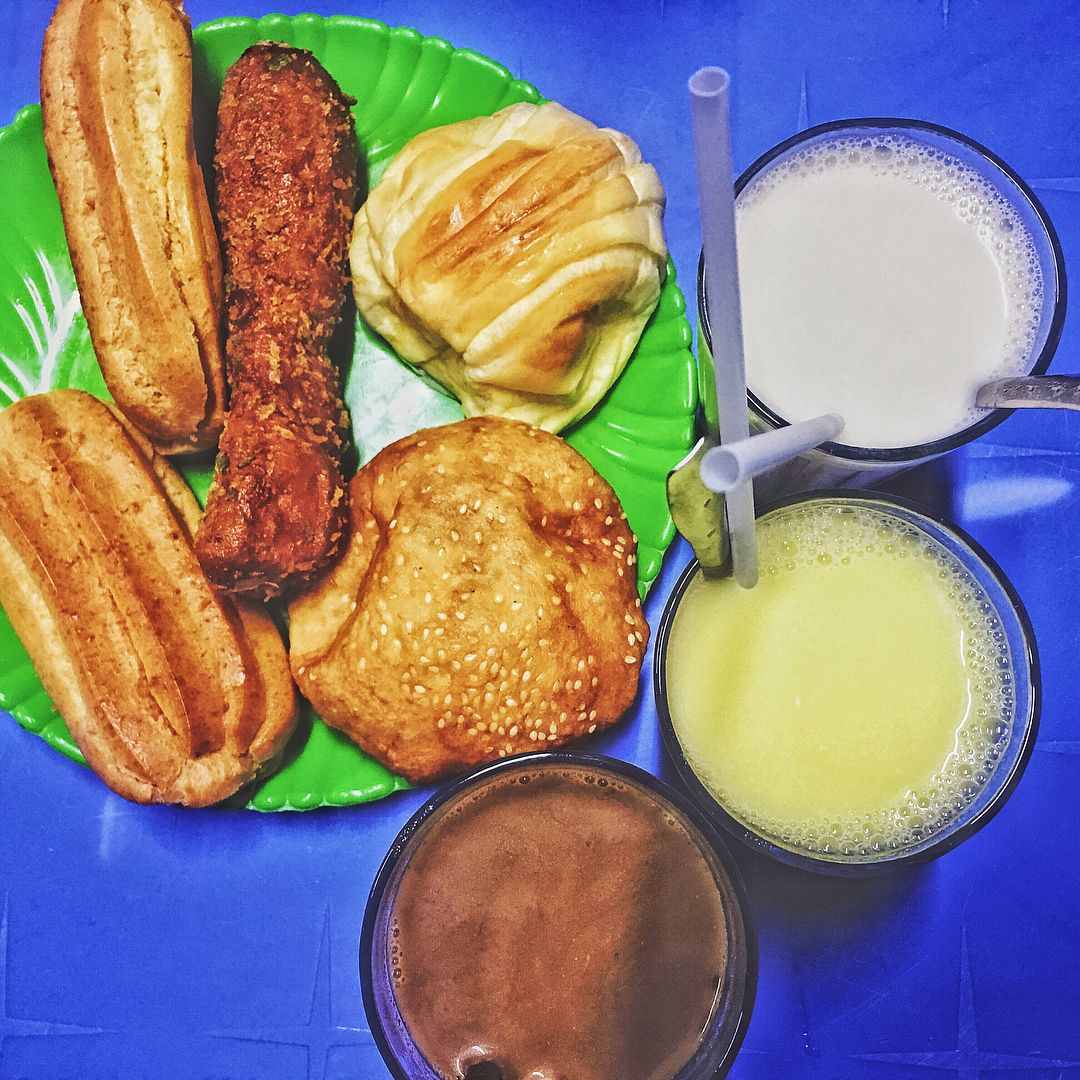 Enjoy fragrant hot soy milk in the cold weather of Da Lat 5