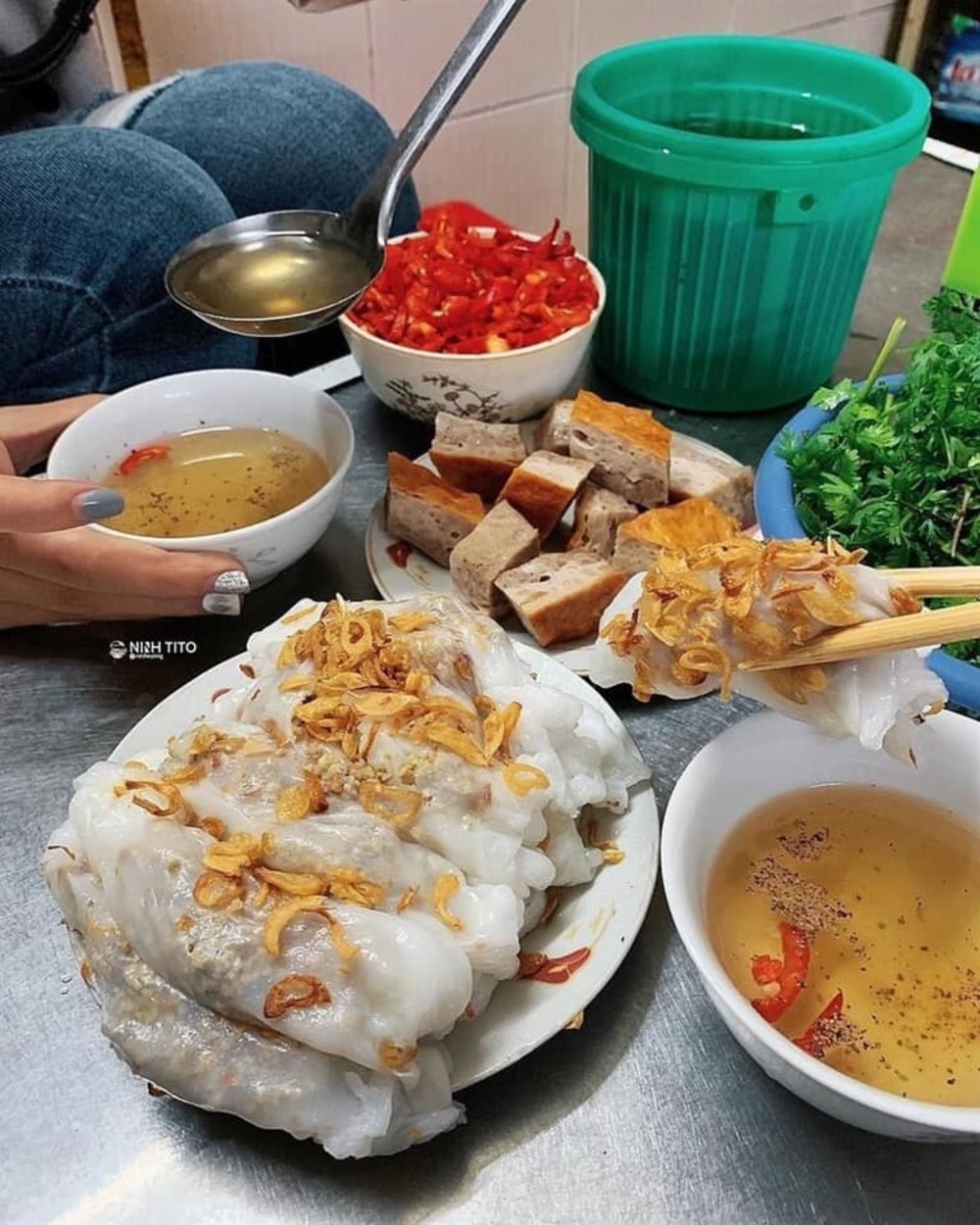 Top 10 Thanh Tri banh cuon shops in Hanoi that you must visit 5