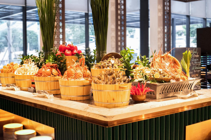 10 Famous delicious seafood buffet restaurants, reasonable prices 9