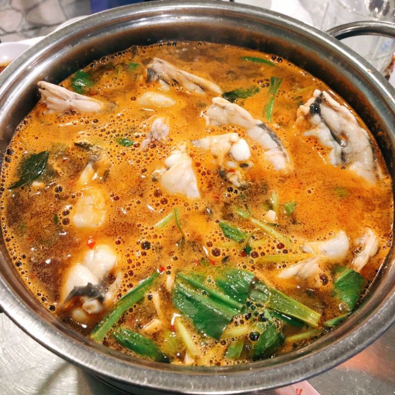 Top 8 places to enjoy delicious frog hot pot for Saigon food lovers 5