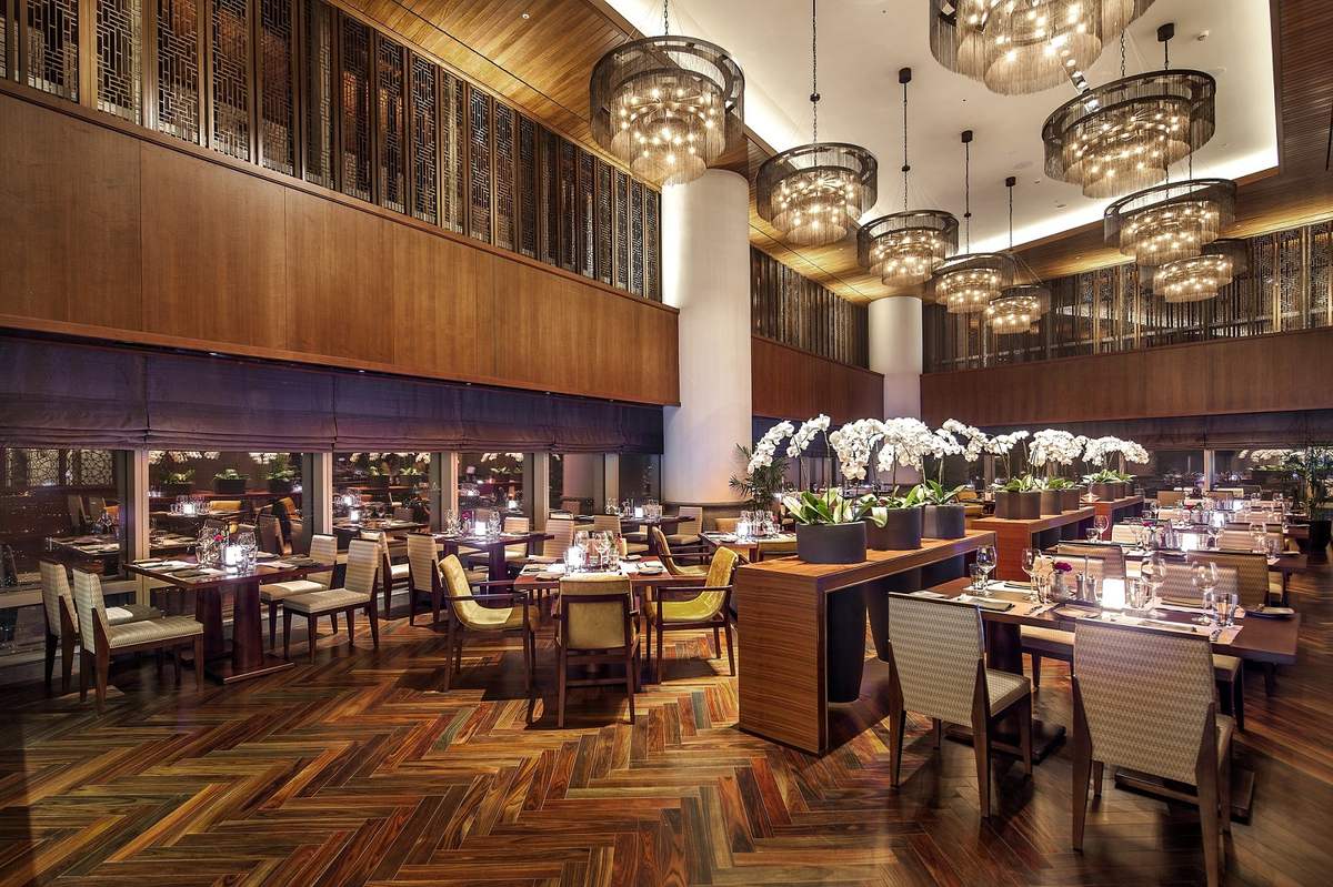 Experience unique cuisine in a luxurious, modern space at Grill 63 6