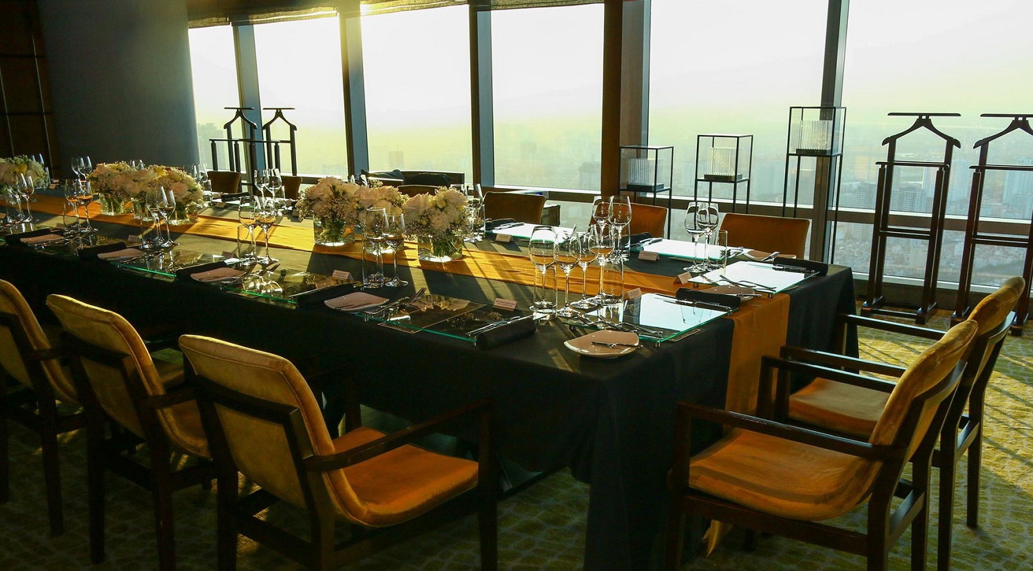 Experience unique cuisine in a luxurious, modern space at Grill 63 9