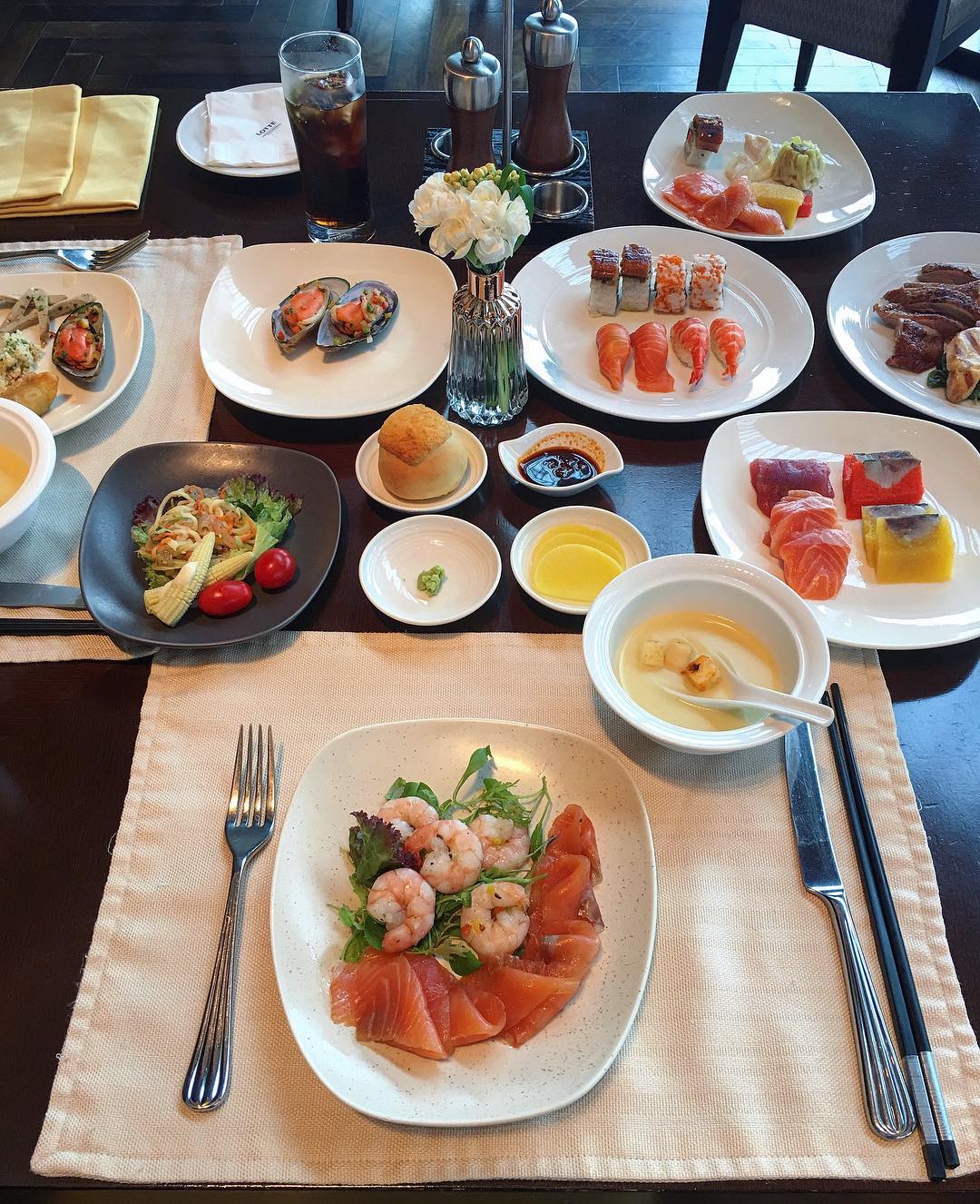 Experience unique cuisine in a luxurious, modern space at Grill 63 14