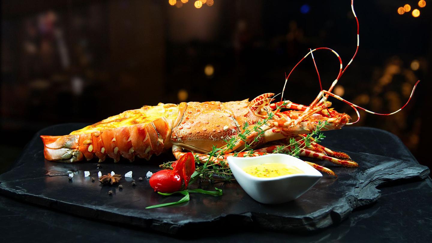 Experience unique cuisine in a luxurious, modern space at Grill 63 16