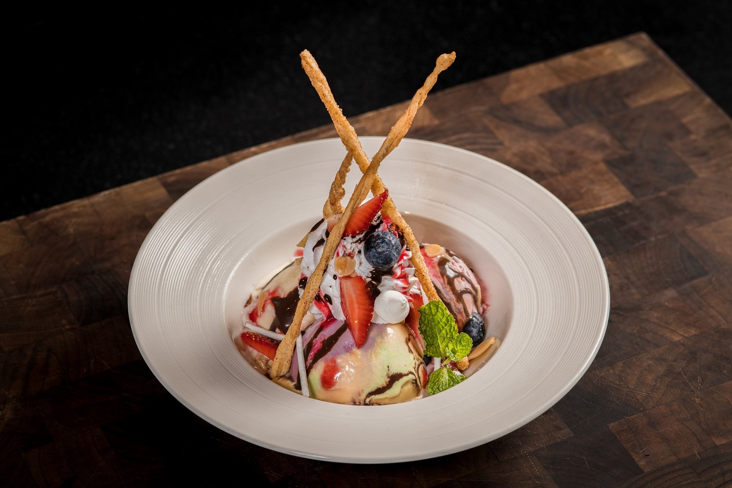 Experience unique cuisine in a luxurious, modern space at Grill 63 17