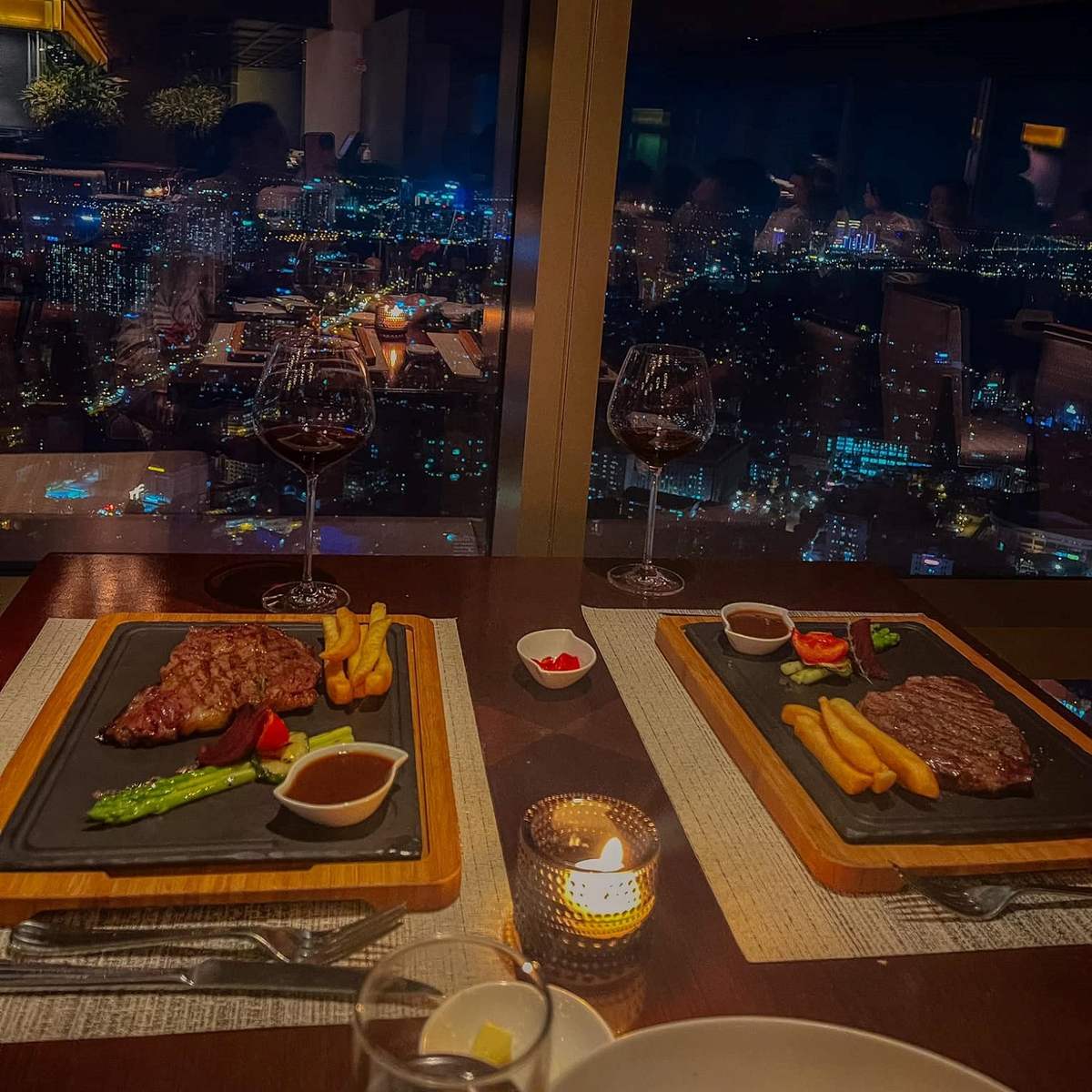 Experience unique cuisine in a luxurious, modern space at Grill 63 27