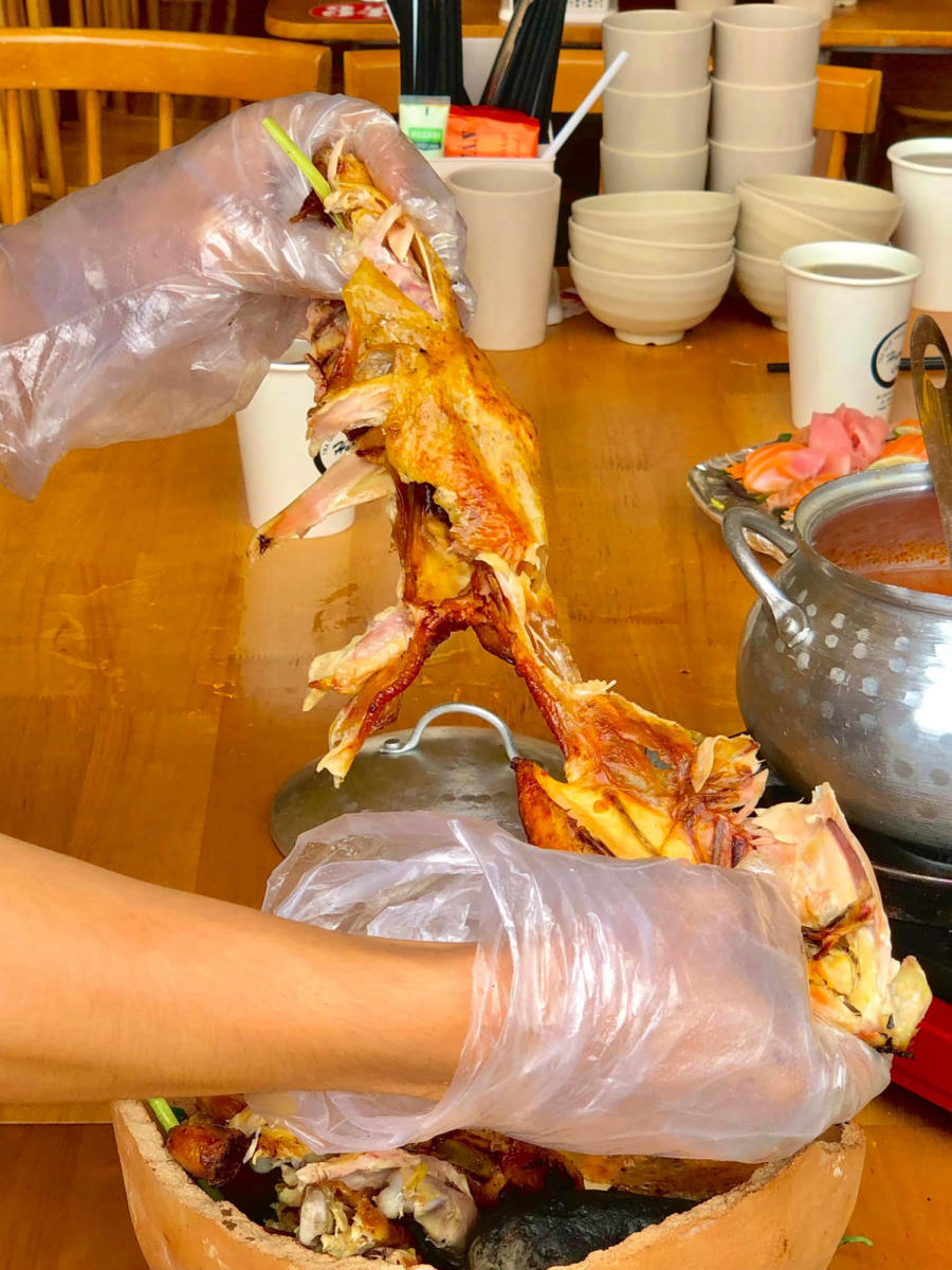 Experience the unique Huong Quan Dam Lu Chicken in the mountain town of Da Lat 5