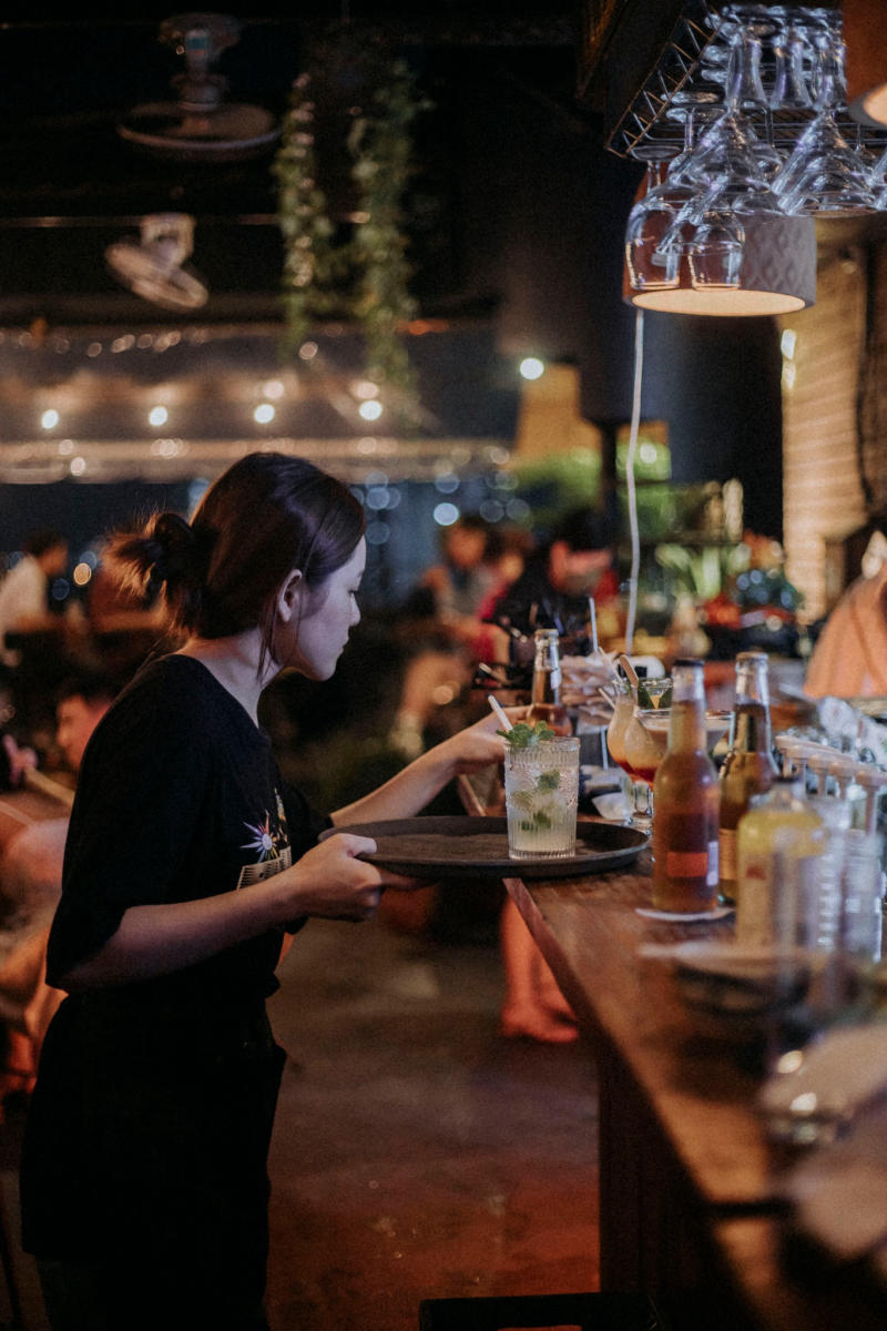 Go to New Moon Rooftop to admire the view of Saigon at night from above 3