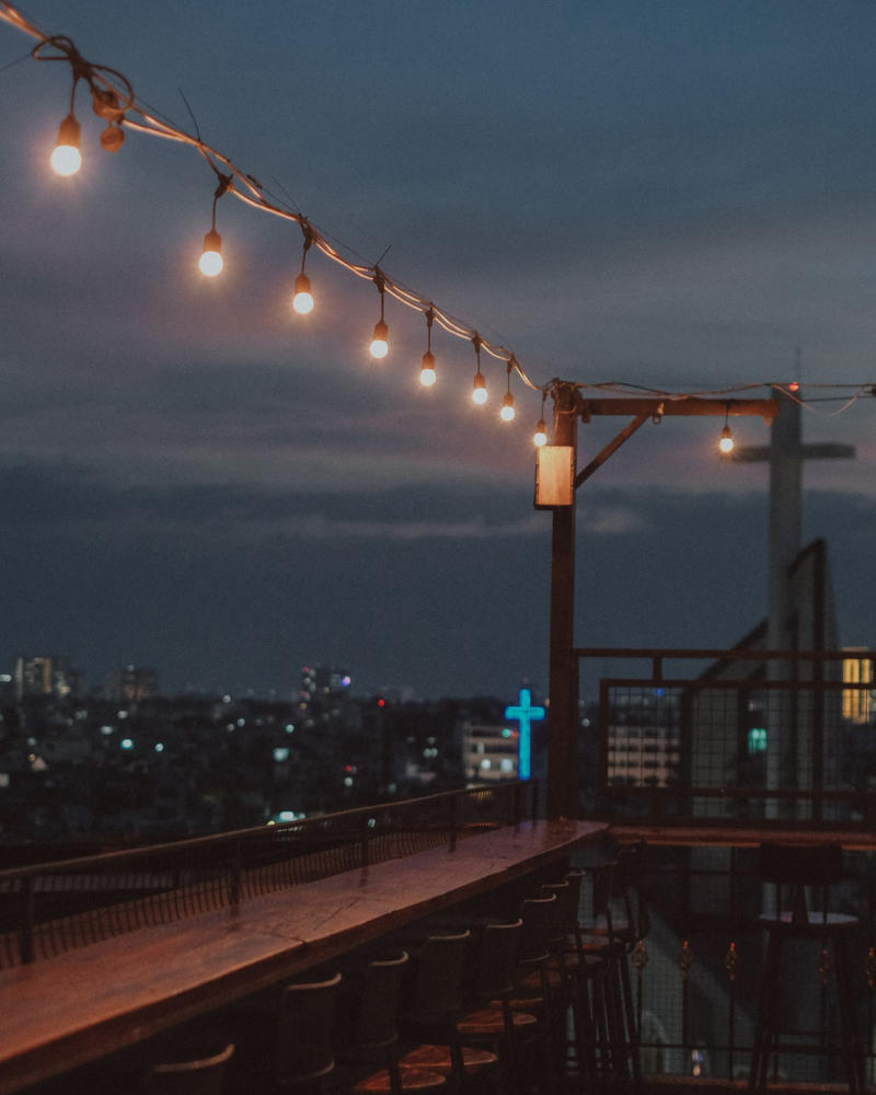 Go to New Moon Rooftop to admire the view of Saigon at night from above 4