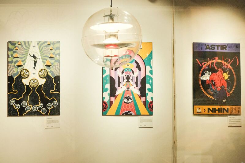 Coffee shop at Uom Art Hub, creative space with elegant colors 7