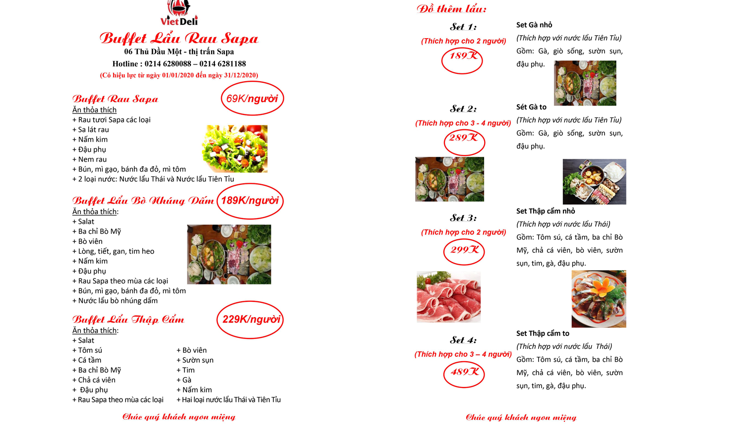 Viet Deli Sapa - Vegetable hot pot buffet restaurant and mountain and forest specialties 6