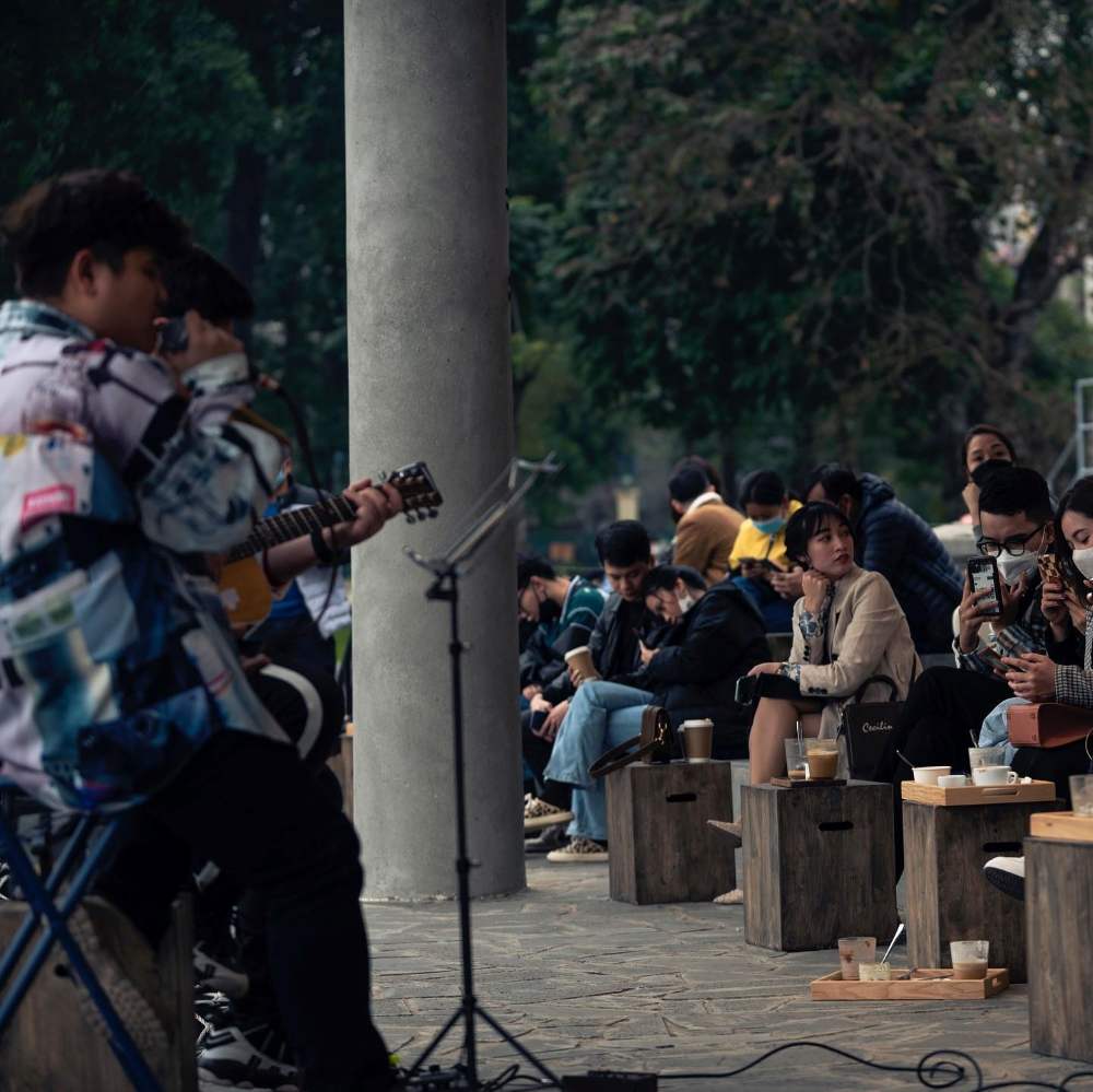 Drink coffee and ride ducks at The Sipping Bar Waterfront 11