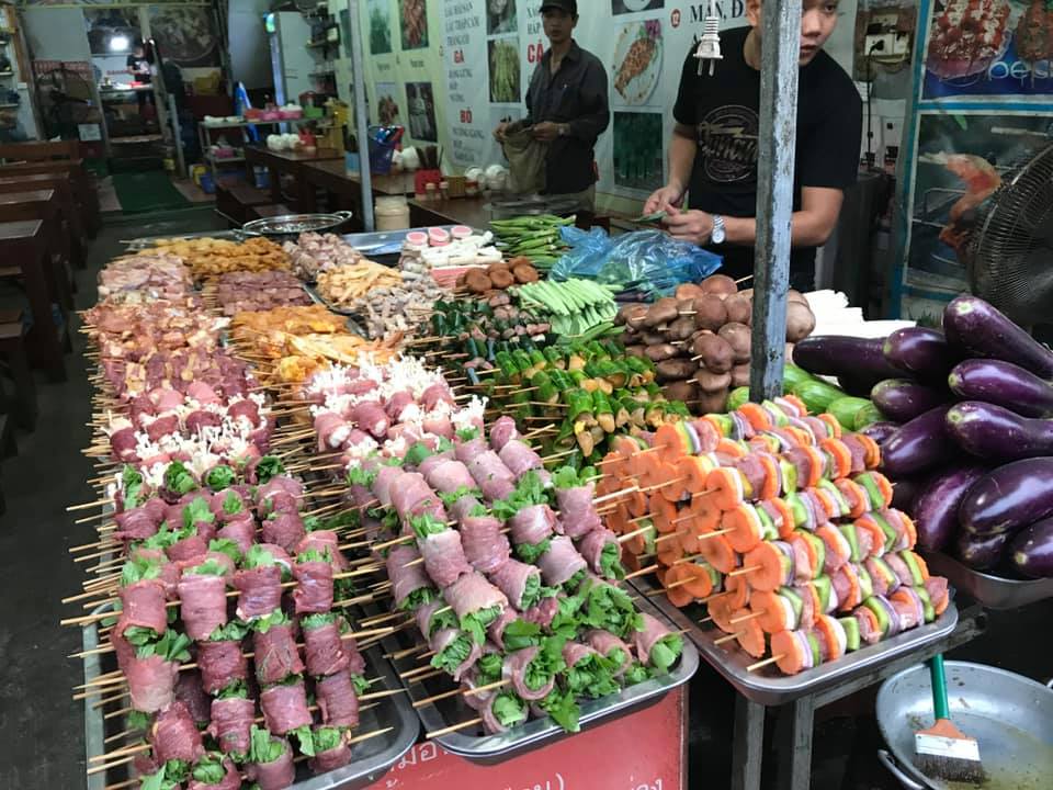 Hoa Tra grilled skewers at Sapa Restaurant - Restaurant for those days when you don't know what to eat when coming to Sapa 2
