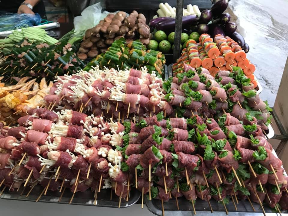 Hoa Tra grilled skewers at Sapa Restaurant - Restaurant for those days when you don't know what to eat when coming to Sapa 3