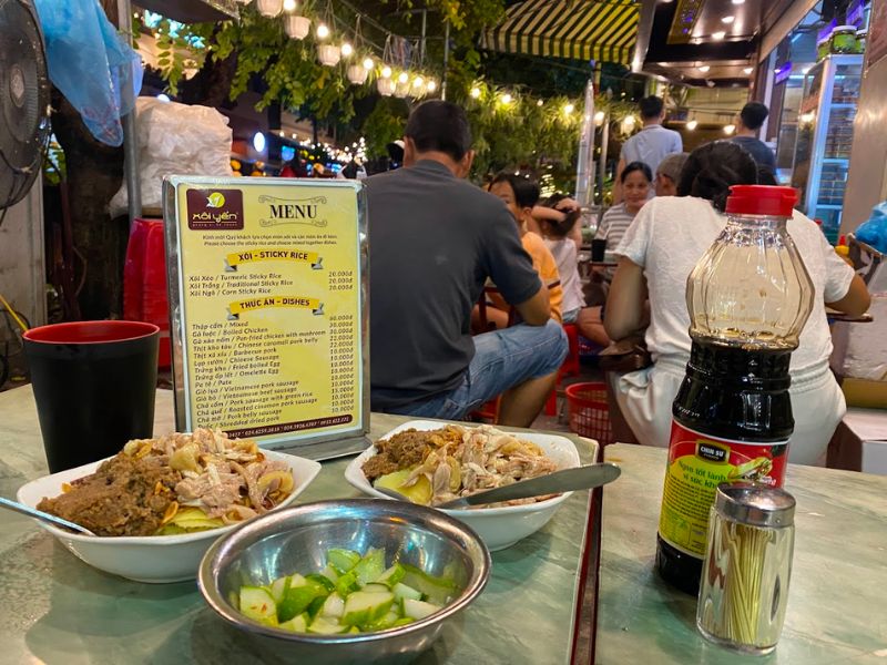 Discover Yen sticky rice, the leader in mixed food style in Hanoi 11