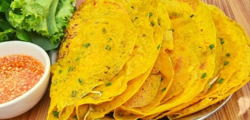 Top 10 famous crispy and fragrant Western banh xeo shops in Saigon 6