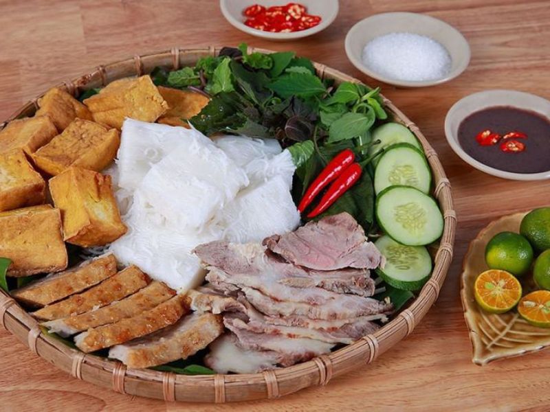 Top 10 noodle shops with tofu and shrimp paste in Da Nang, top 11