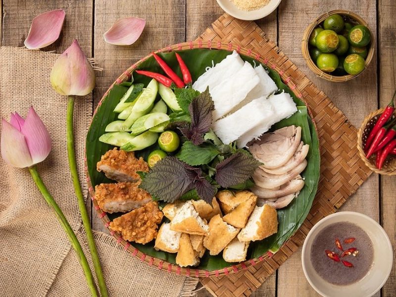 Top 10 noodle shops with tofu and shrimp paste in Da Nang, top 8