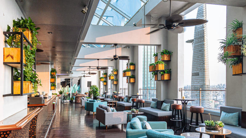 Top 10 Skybar Saigon with beautiful views, extremely chill and romantic 8