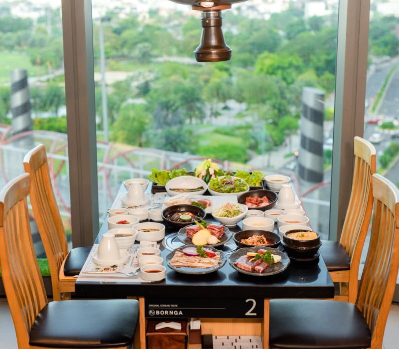 Top 10 Korean restaurants in District 1 have only the top but 5