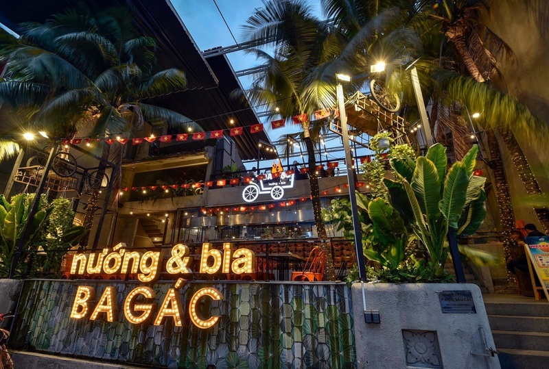 Top 9 delicious, cheap, famous garden pubs in the city. Ho Chi Minh 2