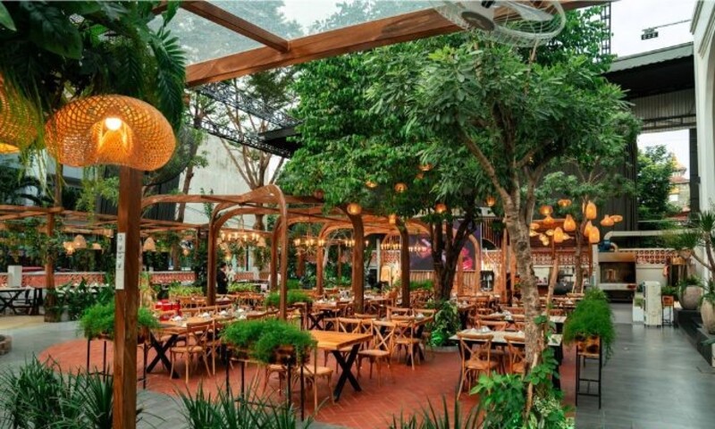 Top 9 delicious, cheap, famous garden pubs in the city. Ho Chi Minh 6