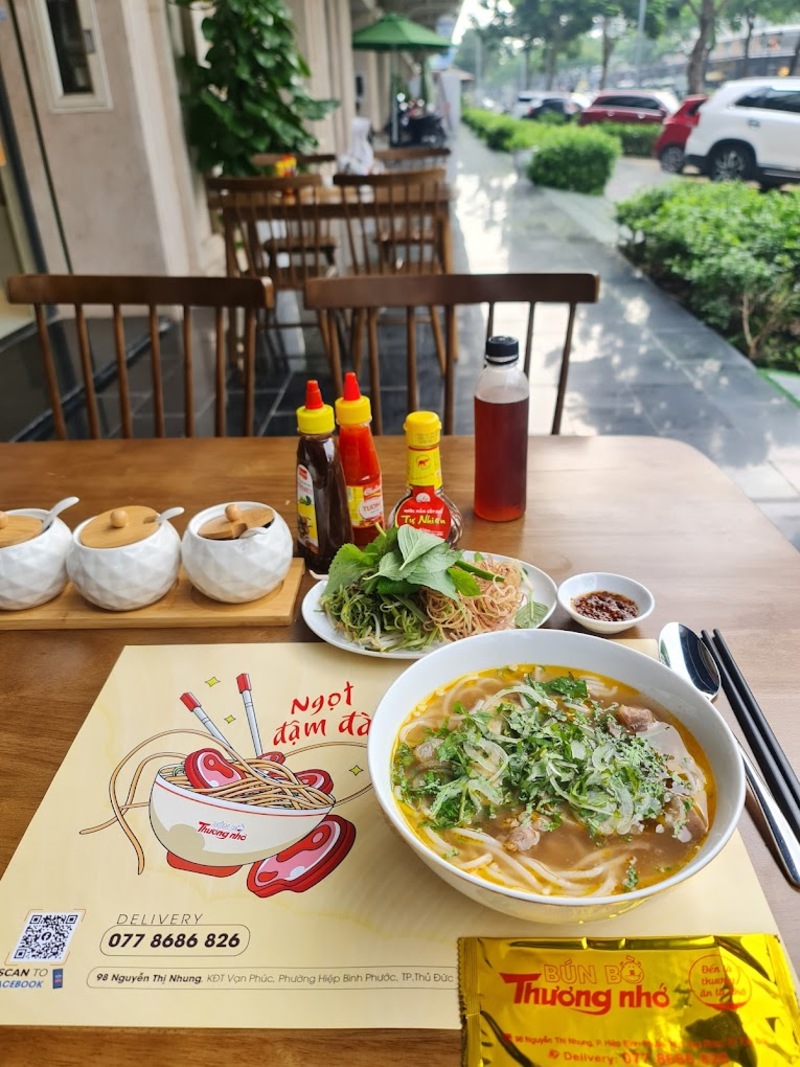 List of 10 famous, delicious and most popular beef noodle shops in Thu Duc 6