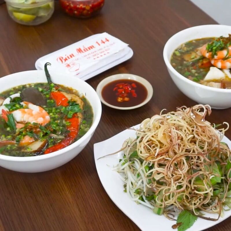 Top 8 Bun Mam restaurants in District 4 with the rich taste of the Mekong Delta in the middle of Saigon 5