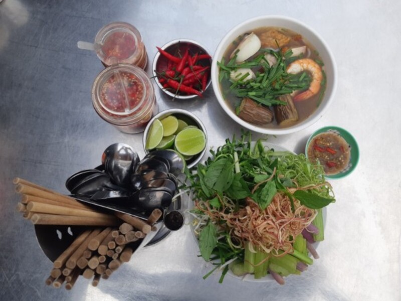 Top 8 Bun Mam restaurants in District 4 with the rich taste of the Mekong Delta in the middle of Saigon 6