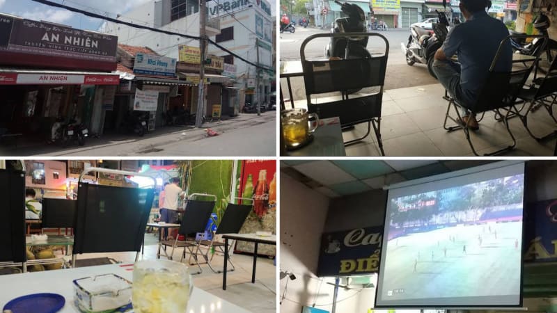Go to Binh Thanh football cafe with top 4 cool cafes