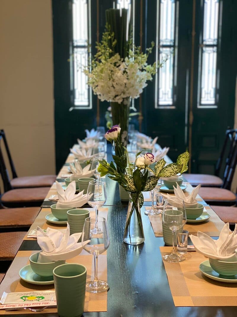 Go to Duong Thanh street to enjoy Thang Long fish cake with Northern flavor 5