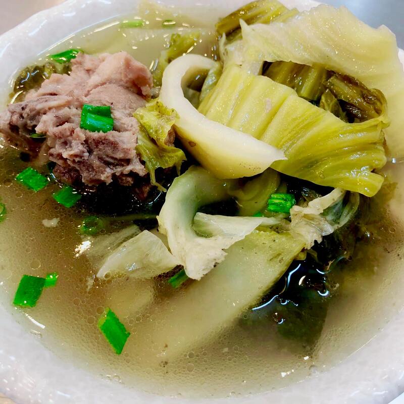 Ba Ghien broken rice is famous for the biggest piece of ribs in Saigon 7