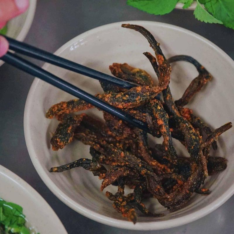 Dong Thinh eel vermicelli Michelin restaurant specializes in eel menu 5
