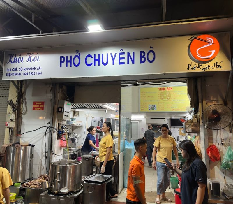 Pho Khoi Hoi, the secret to the success of the Michelin-nominated pho dish 2
