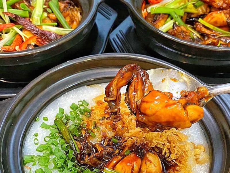 Suggestions for 10 best Singapore frog porridge restaurants in Hanoi 2024 3
