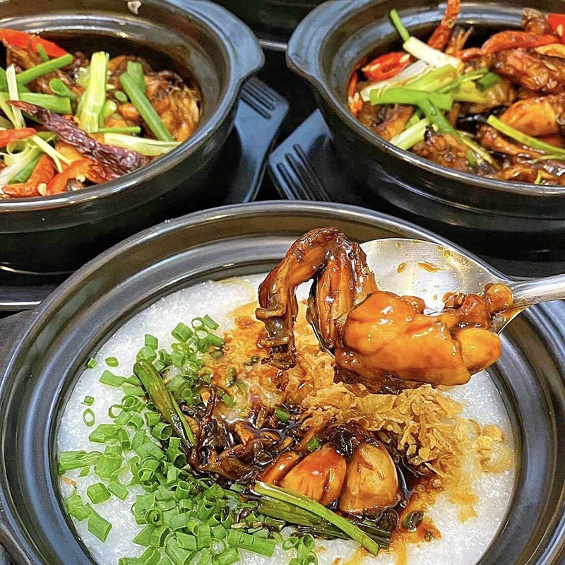 Top 10 delicious Singapore frog porridge restaurants in District 7 9