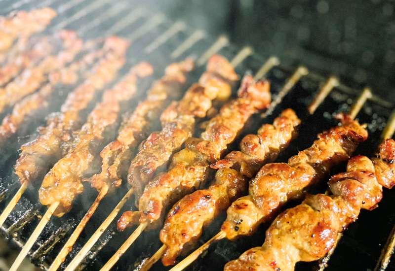 Top 11 famous and delicious grilled pork noodle shops in Hanoi 5