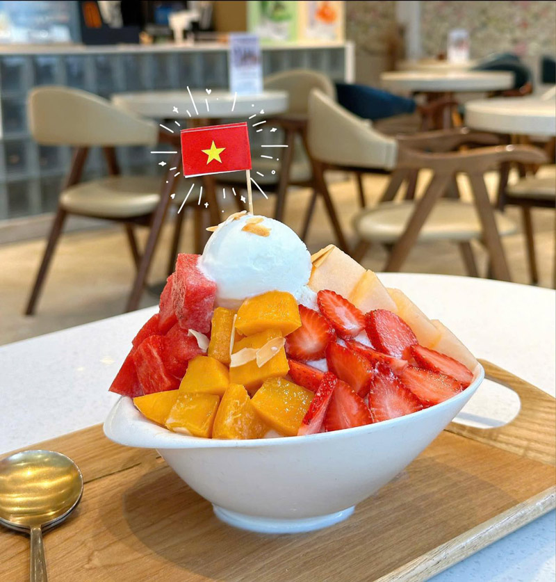 Top 10 bingsu shops in Hanoi to cool off in the summer 11