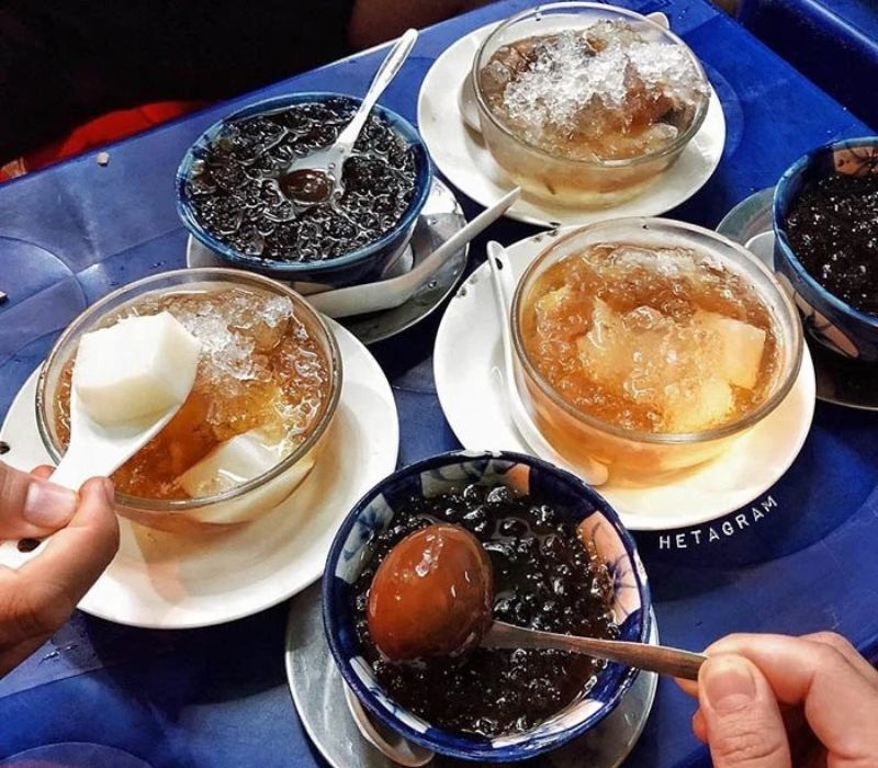 Enjoying tea at electric poles, the