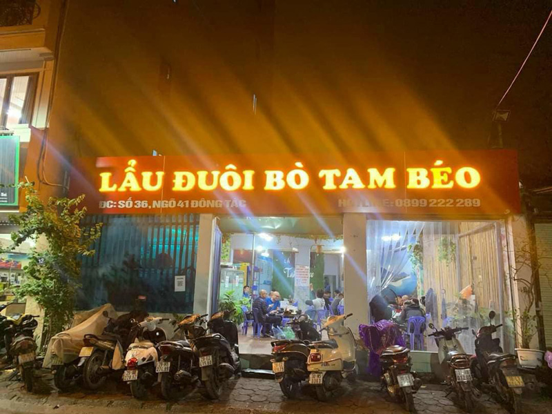 Top 12 oxtail hot pot restaurants in Hanoi that are delicious and forget the way back 3