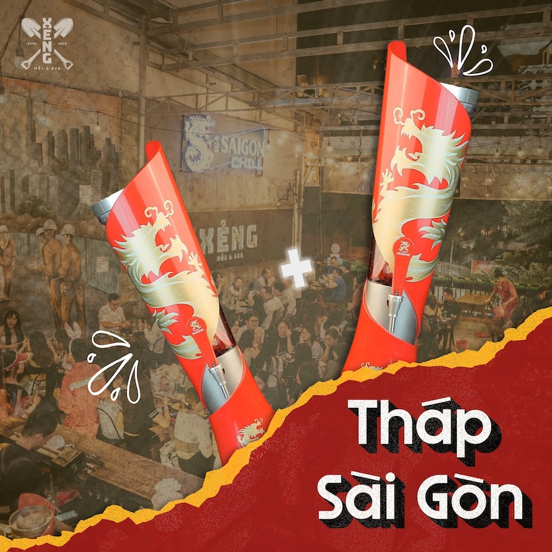 Grab a beer with Xeng, a chill pub in the heart of District 1 11