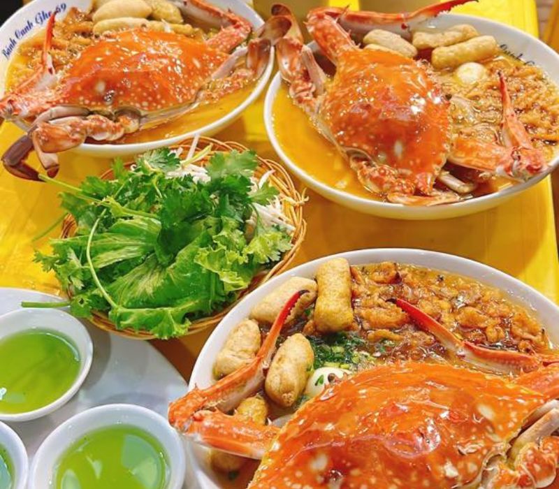Top 7 best crab noodle soup shops in Hanoi that will make you fascinated 3