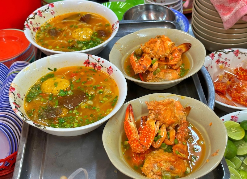 Top 5 delicious crab noodle soup shops in Saigon 4
