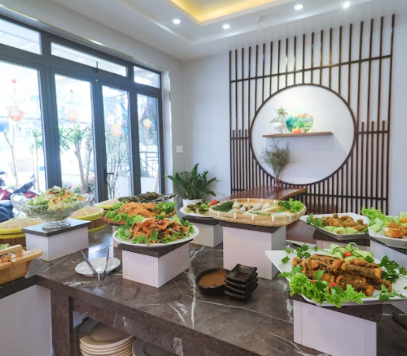 Review of 12 vegetarian buffet restaurants in Dalat for vegetarian food lovers 11