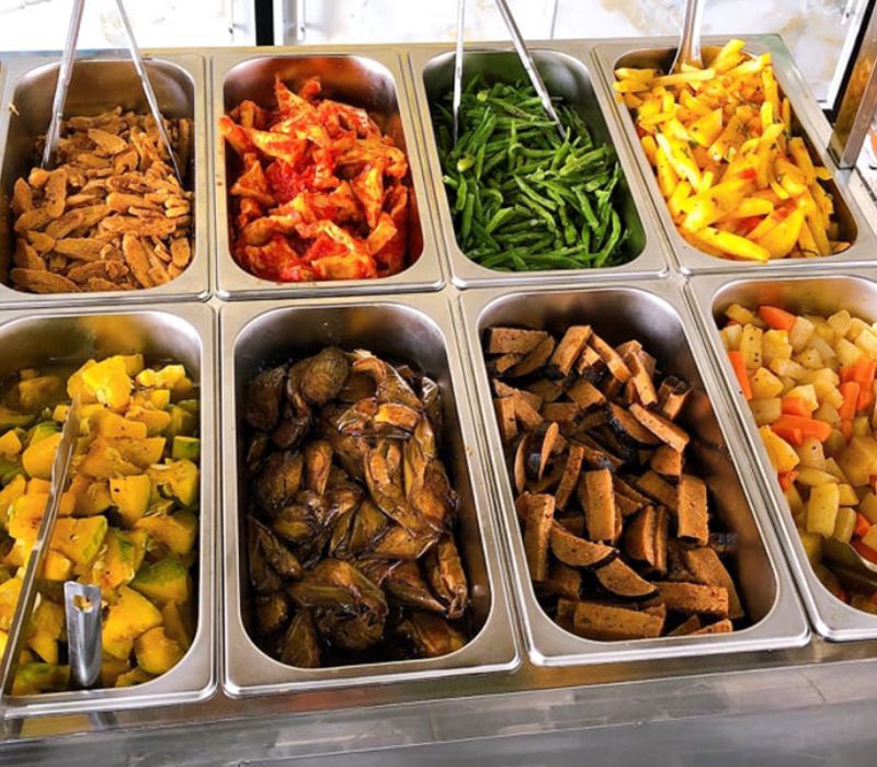 Review of 12 vegetarian buffet restaurants in Dalat for vegetarian food lovers 4
